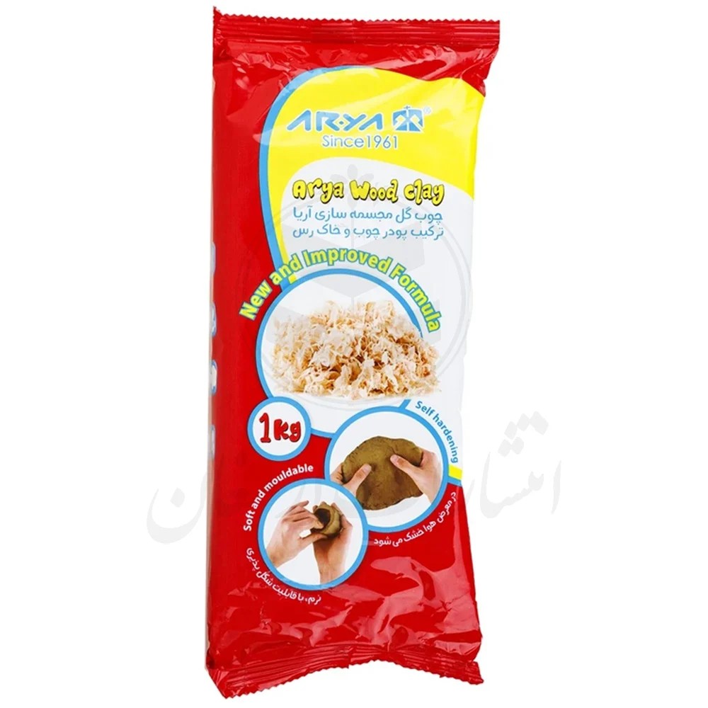 گل چوب مجسمه سازی با ترکیب چوب و خاک رس آریا Arya