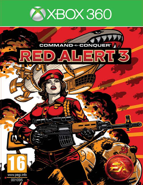 بازی Command and Conquer Red Alert 3 برای XBOX 360