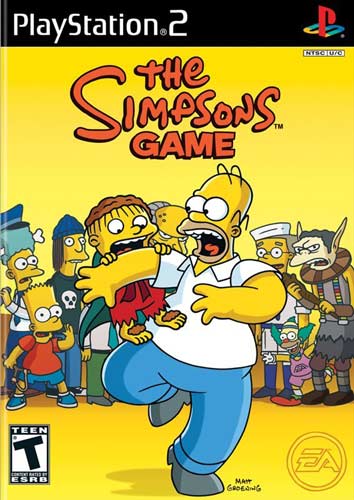 بازی The Simpsons Game برای PS 2