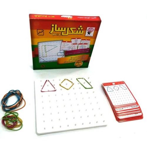 بازي شکل ساز 1 * 3 (زرافه) جعبه ای