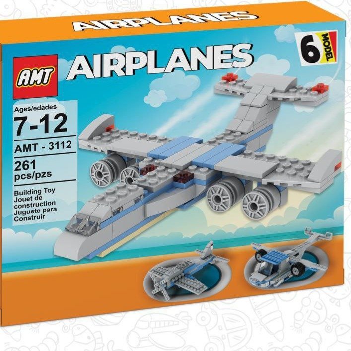 بازی فکری لگو هواپیما 6مدل