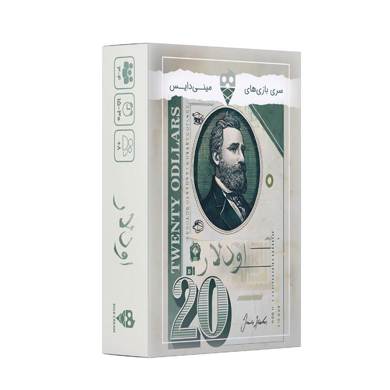 بازی فکری کارتی مدل اودلار با قابلیت بازی 2 تا 4 نفره، درجه سختی متوسط، افزایش مهارت استراتژی و خلاقیت، مناسب بالای 8 سال، تولید ایران و مدت زمان بازی 15 تا 30 دقیقه