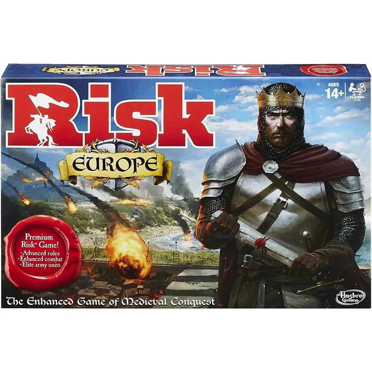 بازی فکری ریسک فتح اروپا سری Risk Europe برند هاسبرو