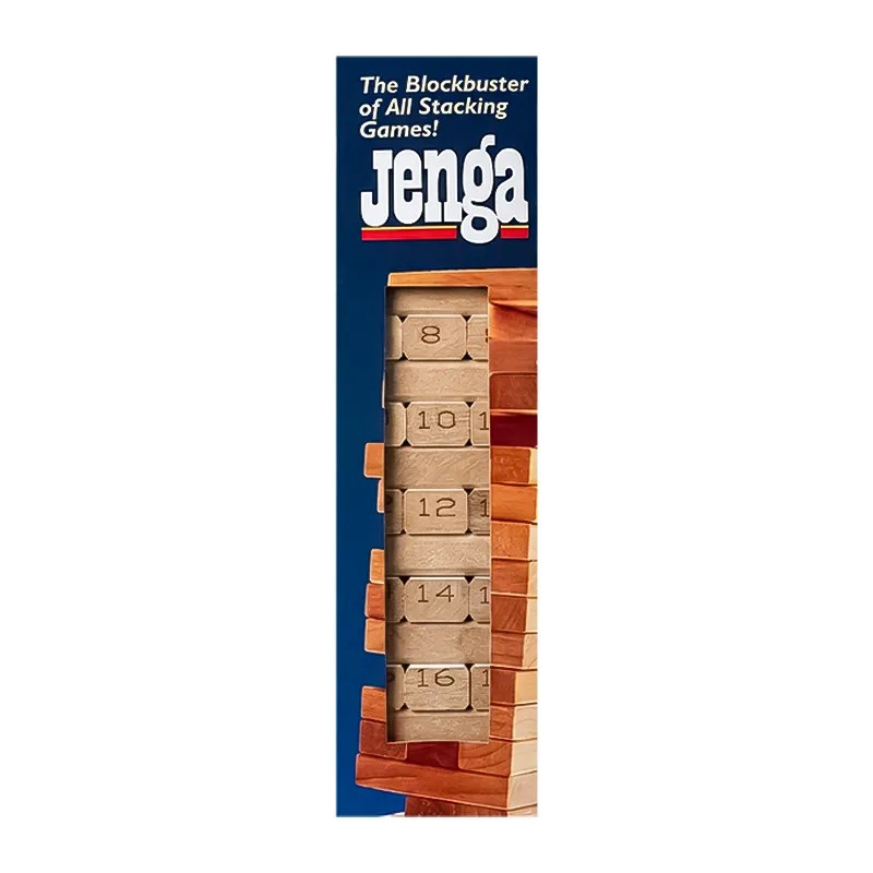 بازی فکری برج هیجان جنگا Jenga جنس چوبی