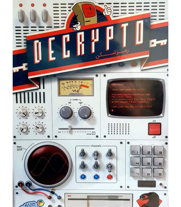 بازی فکری رمزشکن مزدیستنا (decrypto)