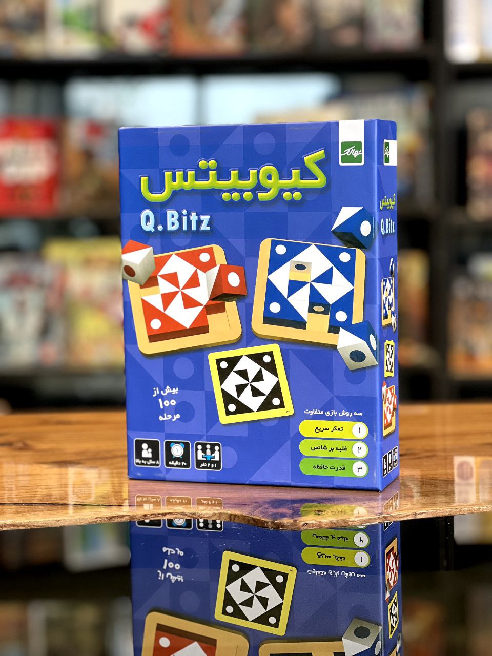بازی فکری کیوبیتس (Q.bits)