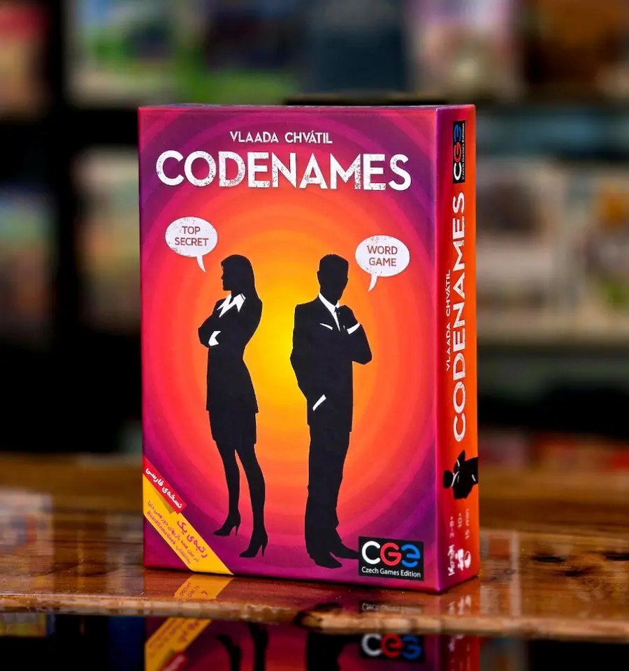 بازی فکری کد نیمز کلمه (Codenames :Word)