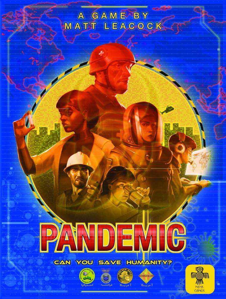 بسته بازی کارتی پندمیک Pandemic مایاگیمز