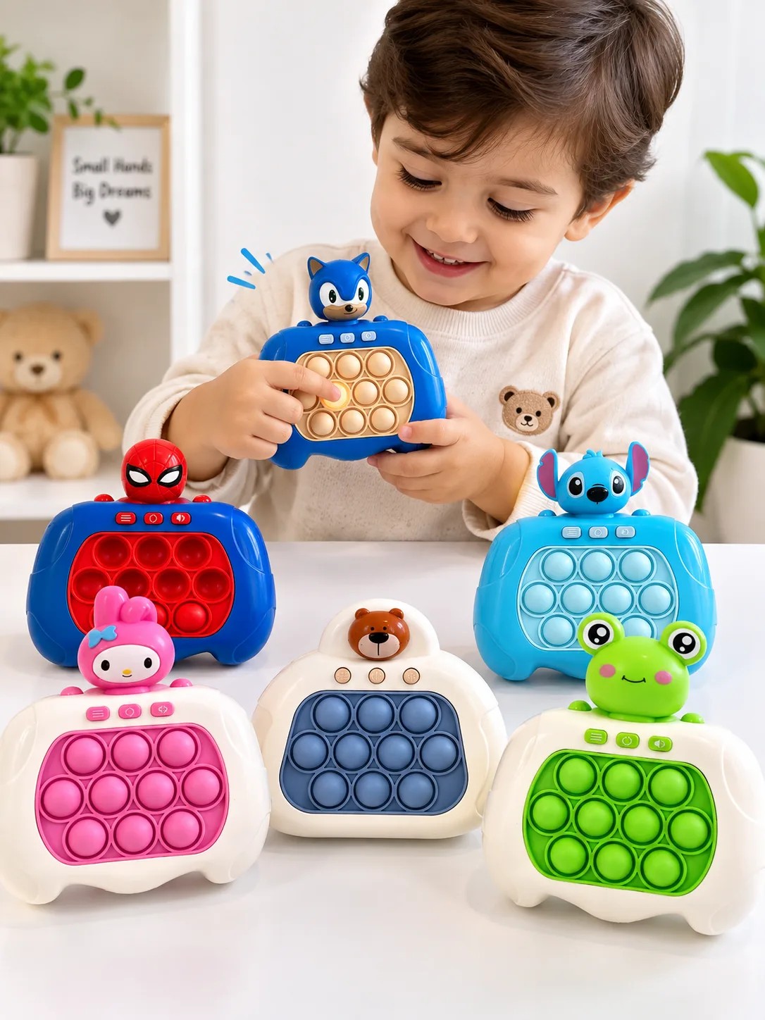 بازی سرعتی پاپیت گیم چراغدار Speed Push Game Machine