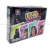 بازی کارتی uno Black Pink اونو بلک پینک 110 کارتی (بردیا) 1/8 جعبه ای 4010