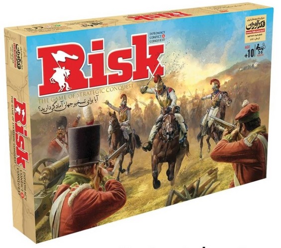 بازي ریسک Risk ‏5 نفره (فکرآوران) جعبه ای