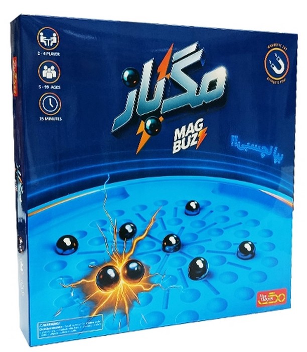 بازي مگ باز (پلی مگنت) جعبه ای Pwmagnet