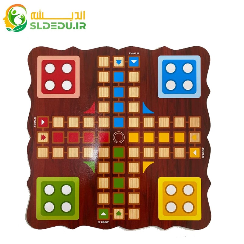 منچ ومارپله چوبی 4نفره