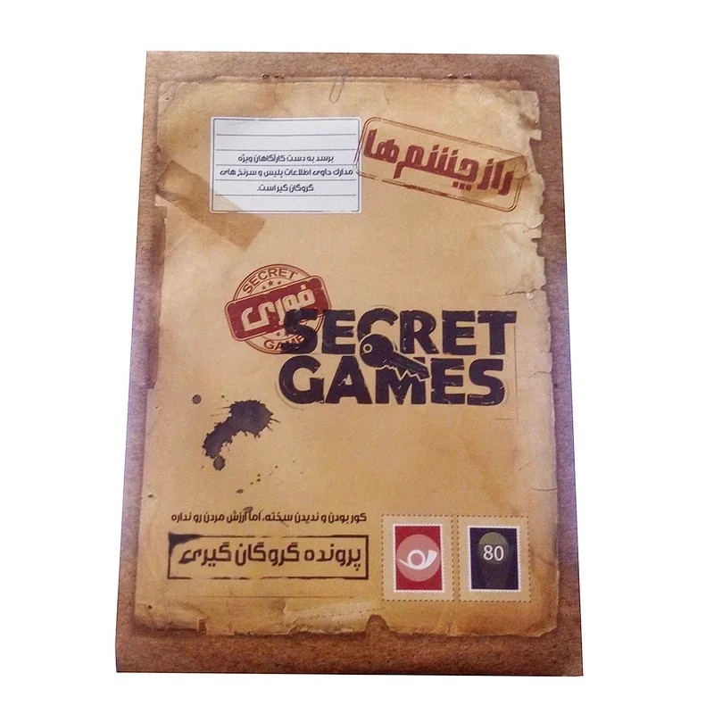 بازی رومیزی پرونده راز چشم ها