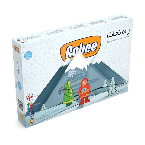 بازی فکری راه نجات، با ژانر مهارتی و تمرکزی، مناسب ۱ تا ۴ نفر، ویژه گروه سنی کودک و خانواده