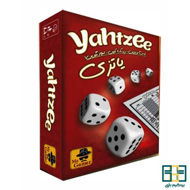 بازی فکری ایرانی یاتزی مستر گیمر (Yahtzee)