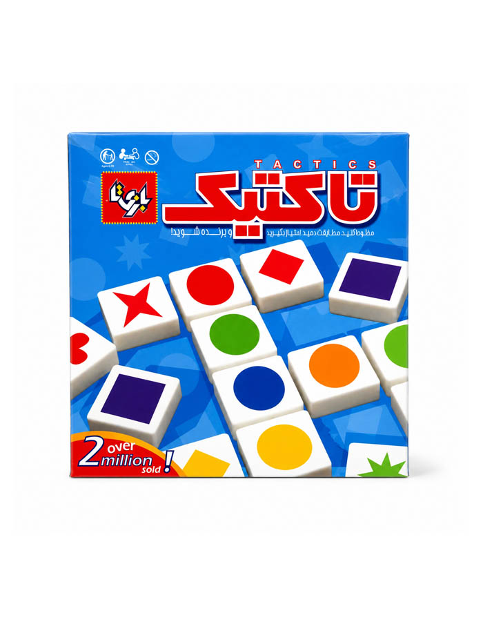 بازی فکری استراتژیک و آموزشی تاکتیک برای بالای 5 سال