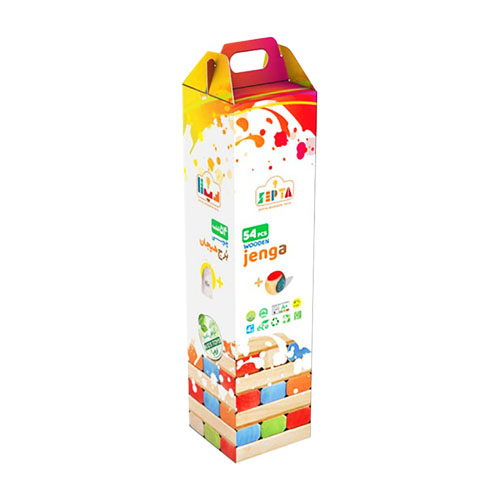 برج هیجان جنگا چوبی سپتا (Jenga septa)