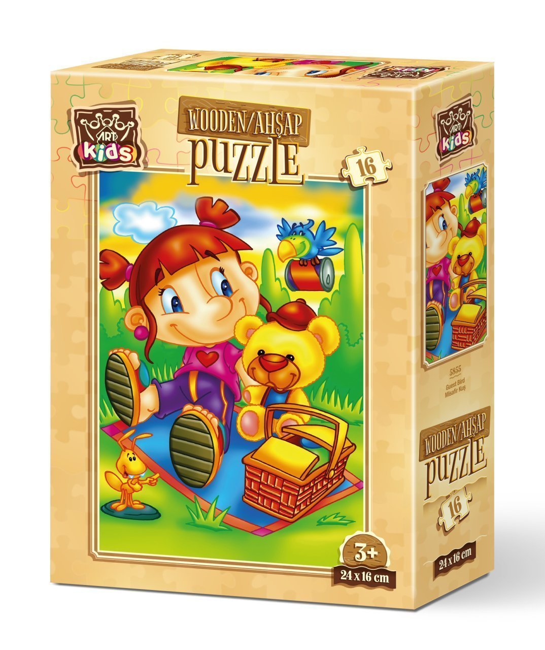 art puzzle guest bird 5855