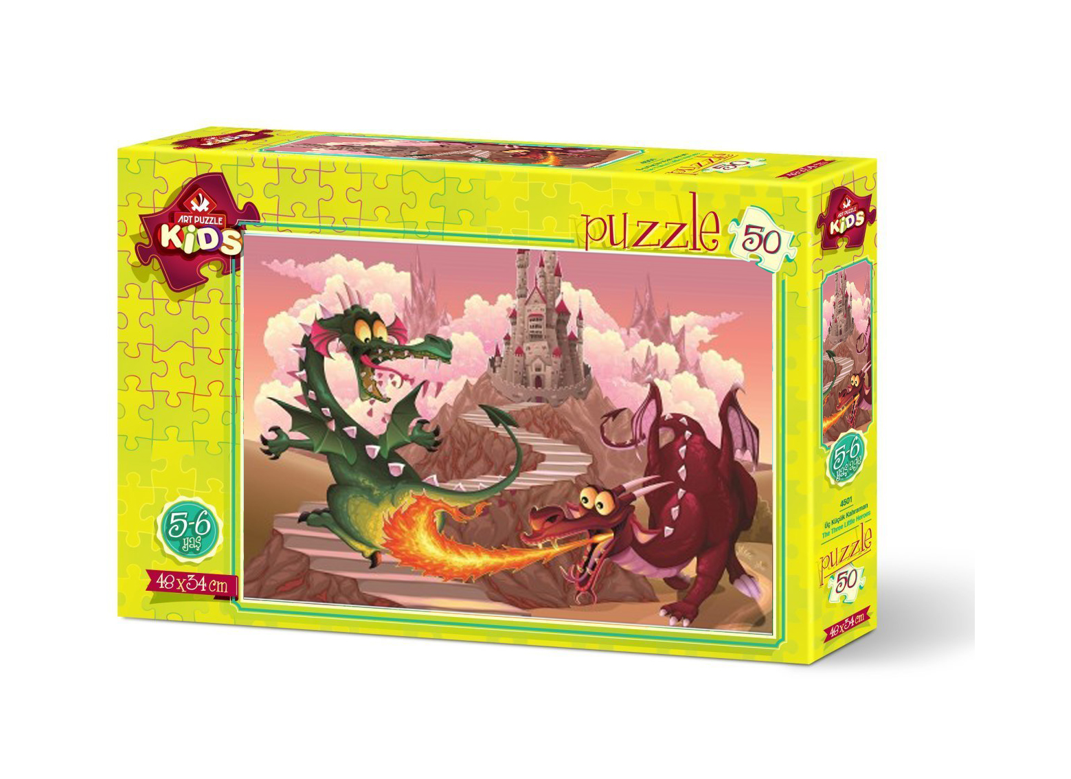 art puzzle The Dragons 4505