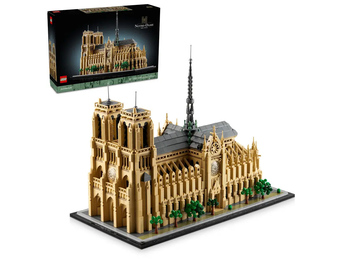 لگو معماری مدل نوتردام پاریس کد ۲۱۰۶۱ Notre-Dame de Paris