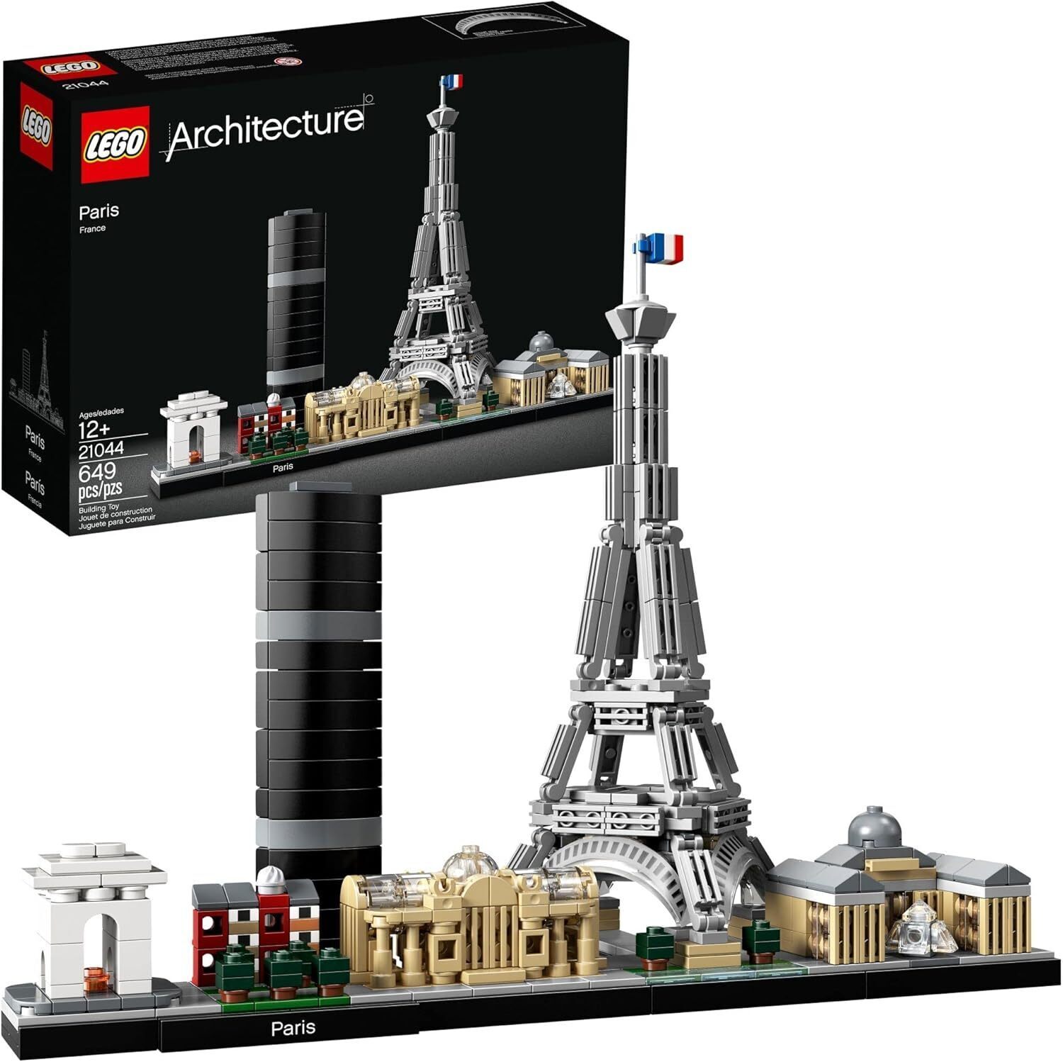 لگو آرکیتکچر مدل شهر پاریس Paris کد 21044