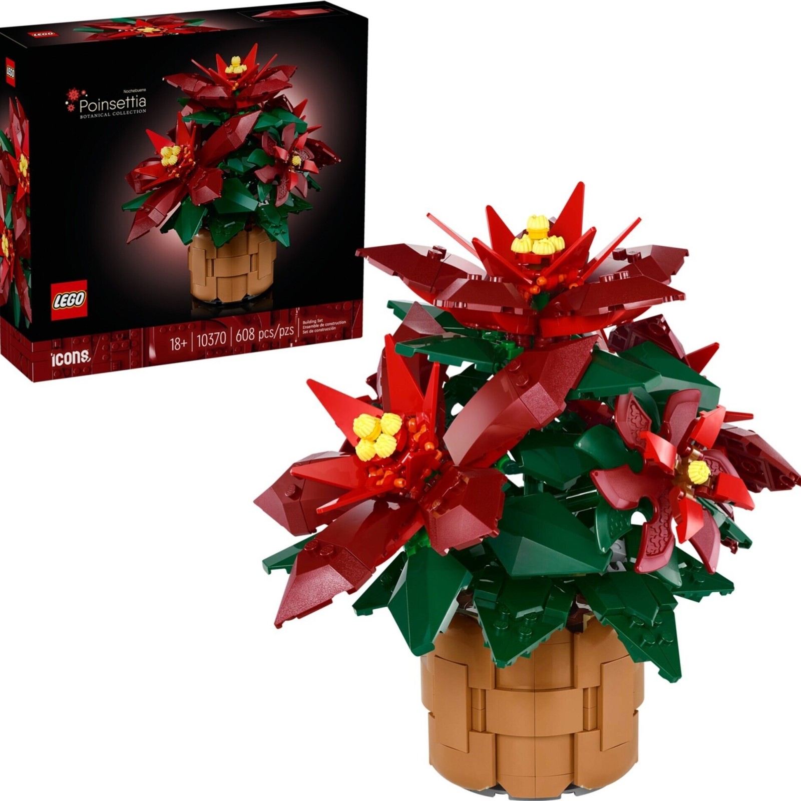 لگو مدل Poinsettia سری گیاهان کد ۱۰۳۷۰