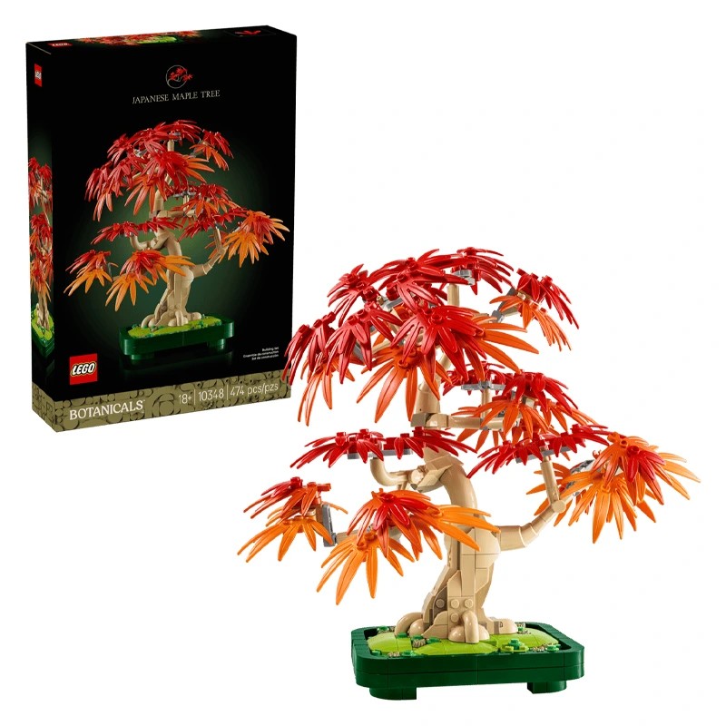 لگو Japanese Red Maple Bonsai Tree سری بوتانیکال کد 10348