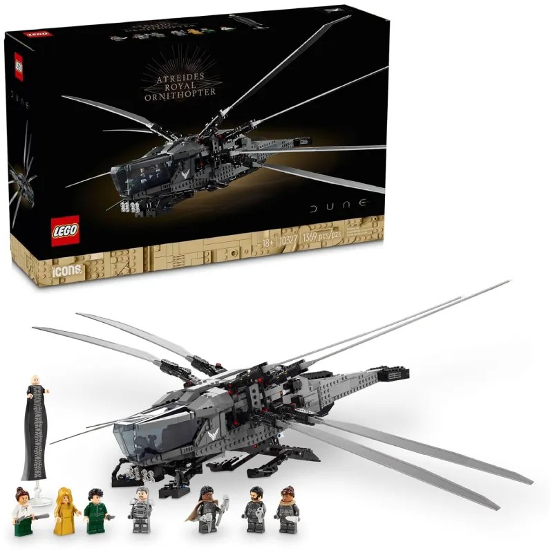 لگو Icons Dune: Atreides Royal Ornithopter Set کد 10327