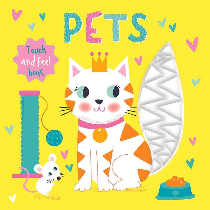 Touch and Feel Silicon Board Book - Pets