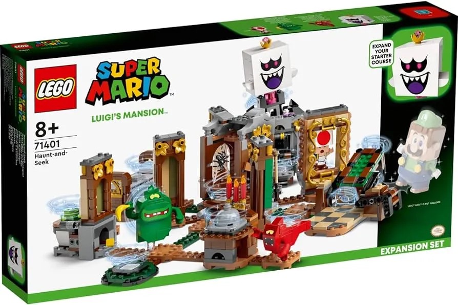 لگو Luigi’s Mansion Haunt-and-Seek Expansion Set سری سوپر ماریو کد 71401