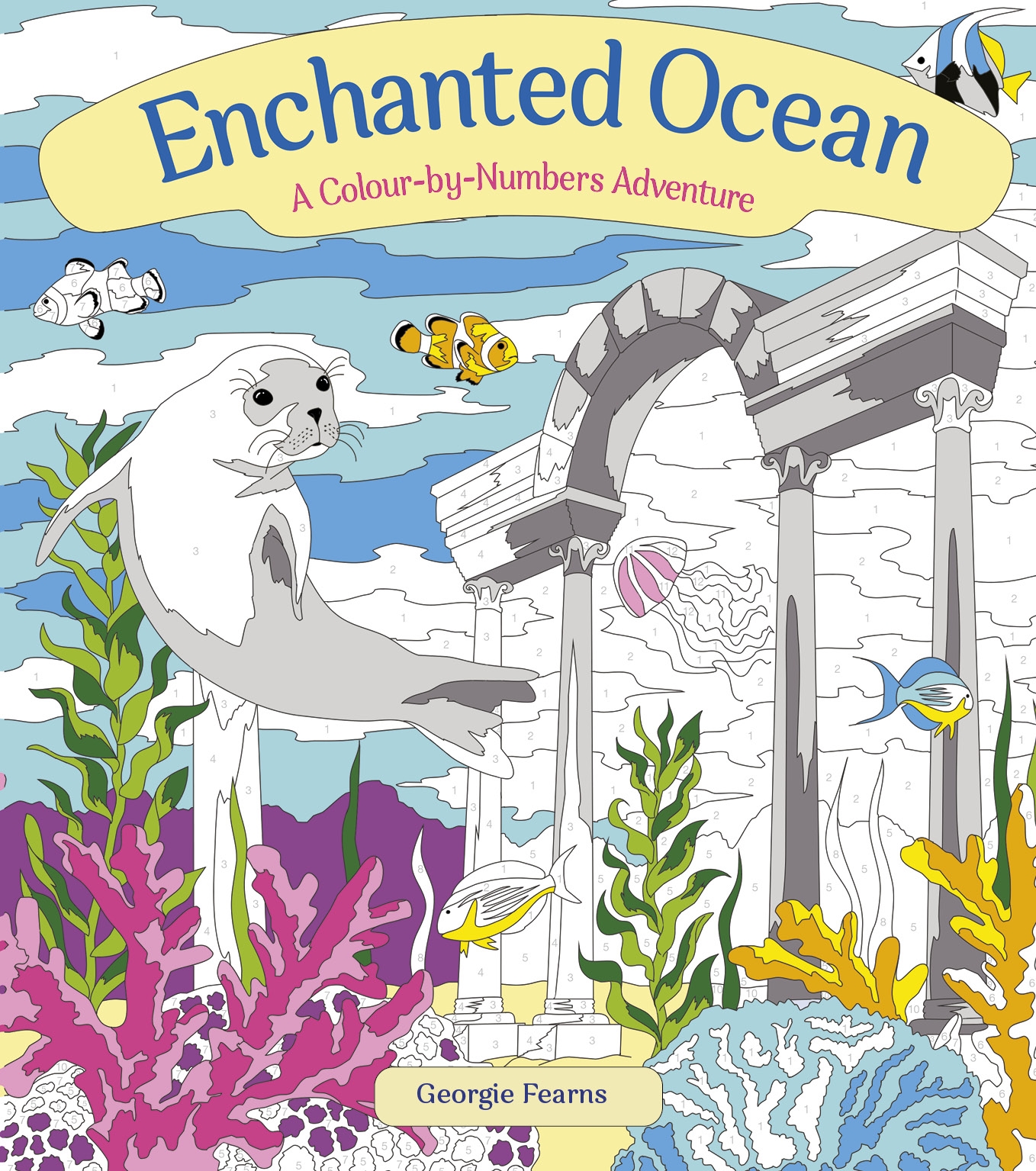 Enchanted Ocean A Colour-by-Number