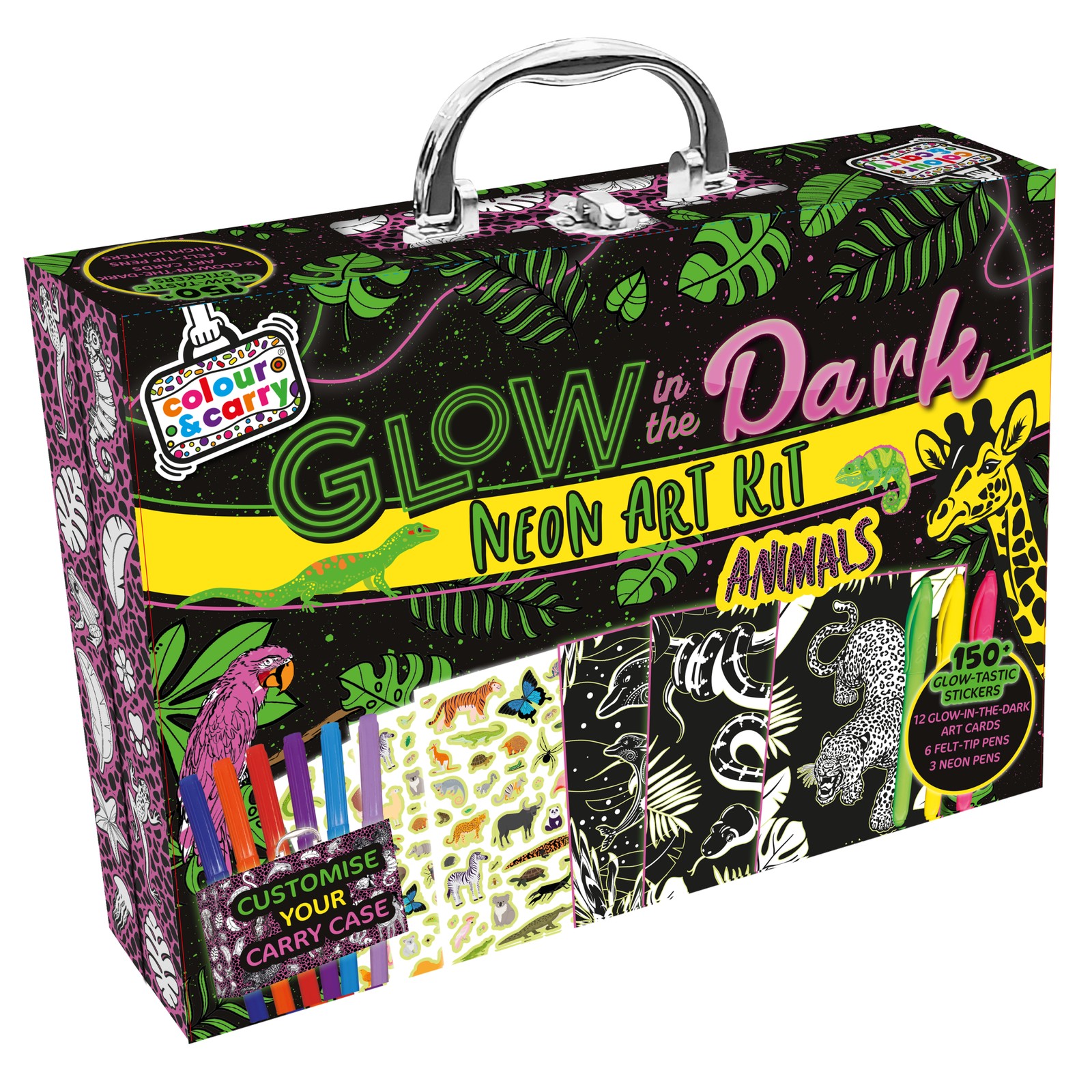 Glow in the Dark Animal Activity Case