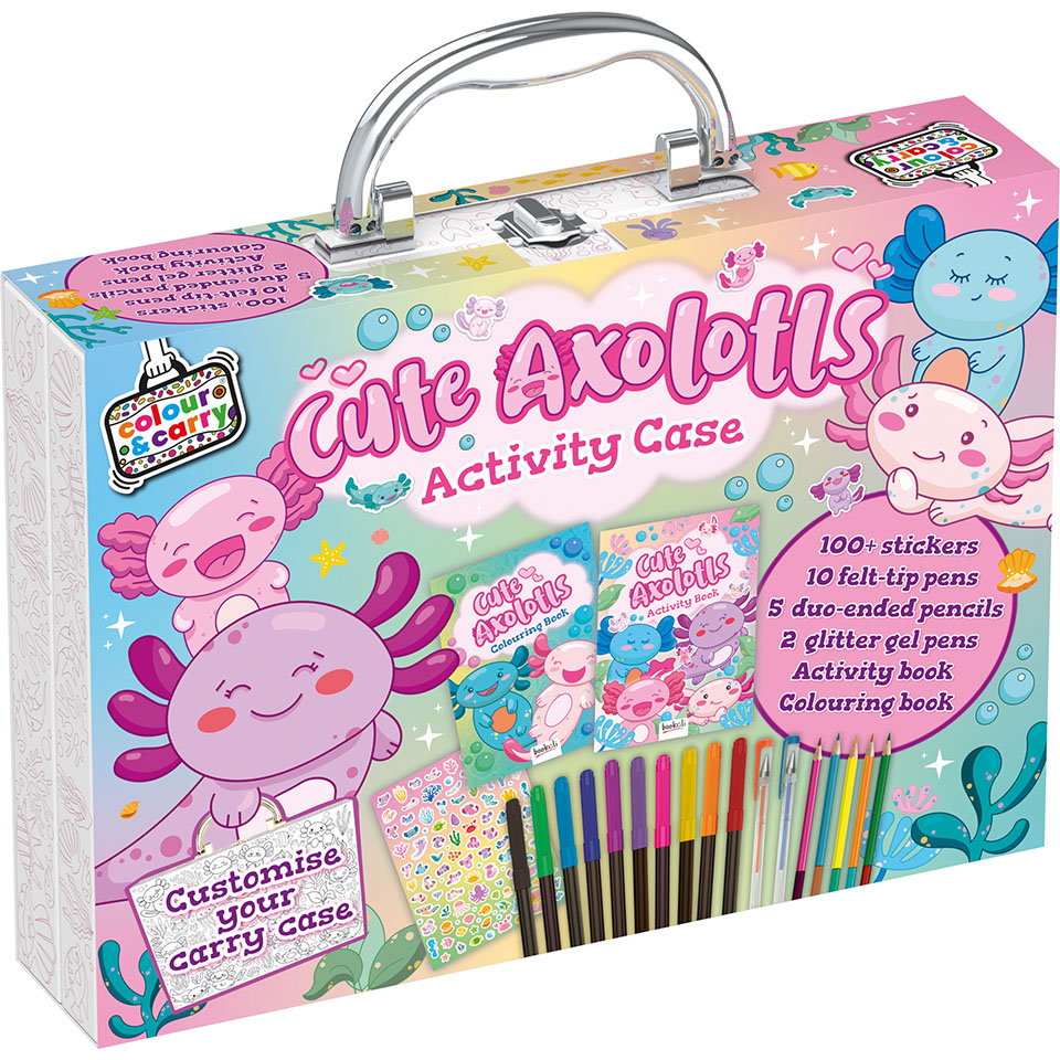 Cute Axolotl Activity Case