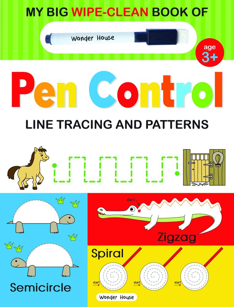 My Big Wipe and Clean Book of Pen Control