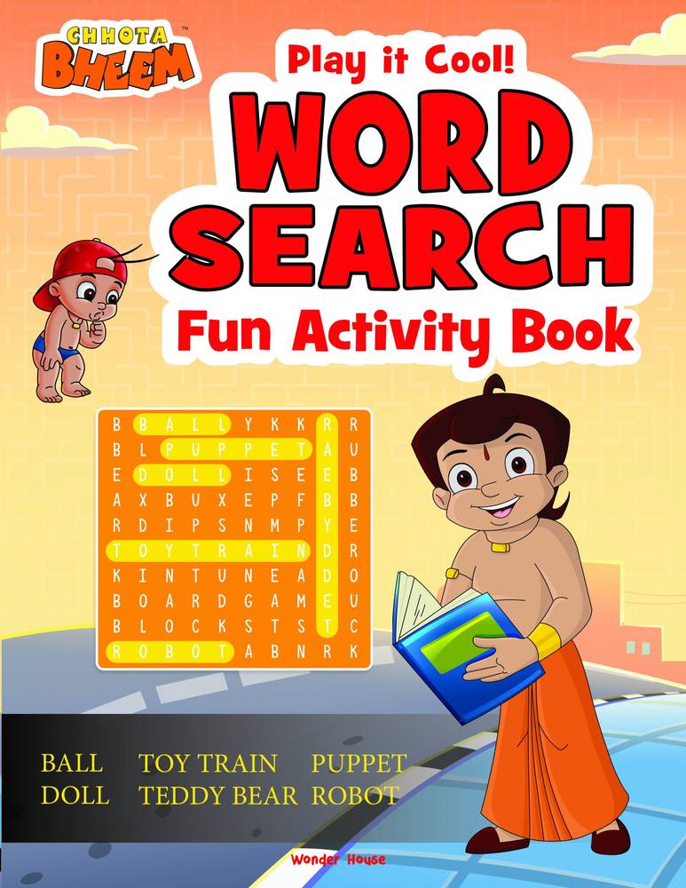 Word Search Fun Activity Book