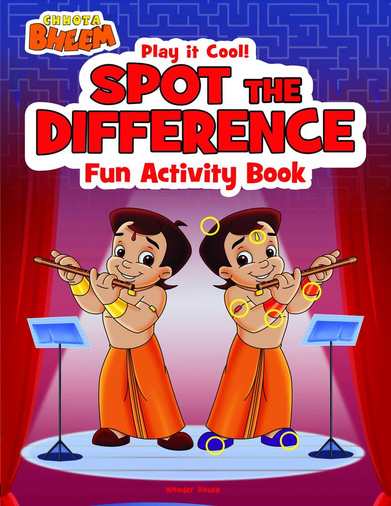 Chhota Bheem Play It Cool Spot The Difference Fun Activity Book