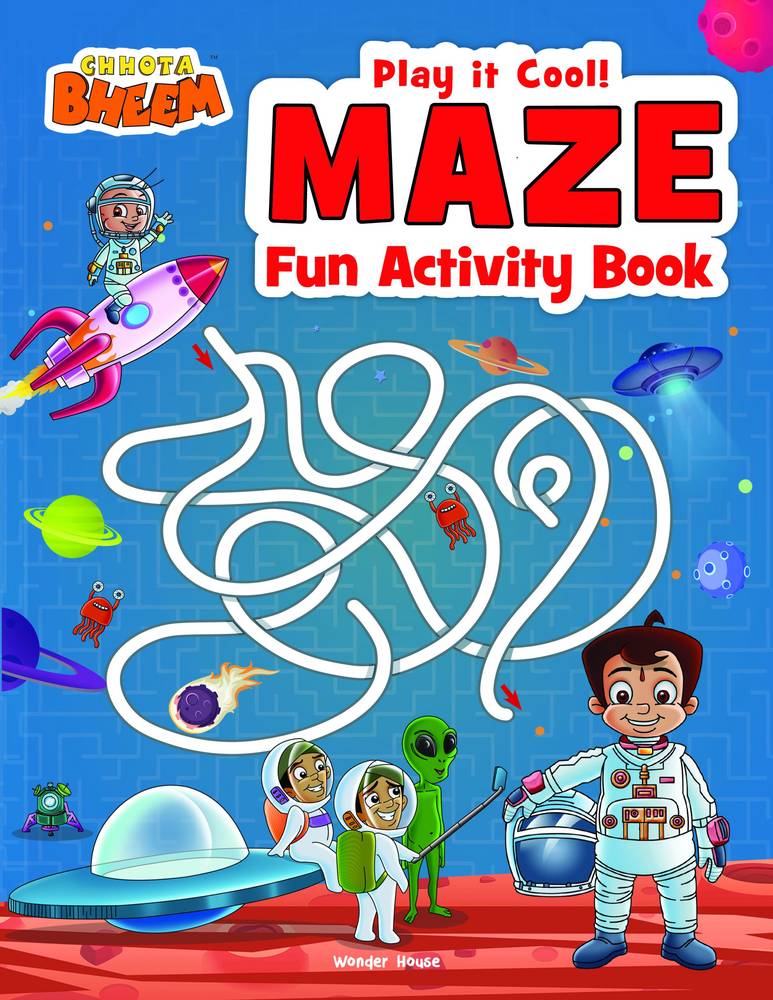 Chhota Bheem Play It Cool Maze Fun Activity Book