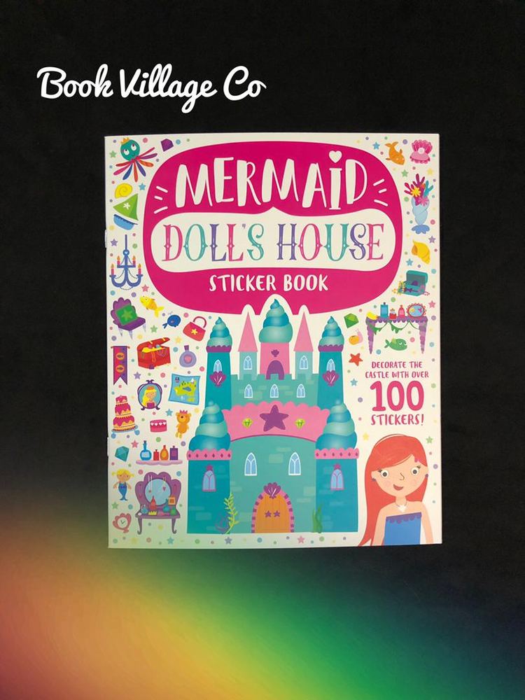 Mermaid Doll’s House Sticker Book