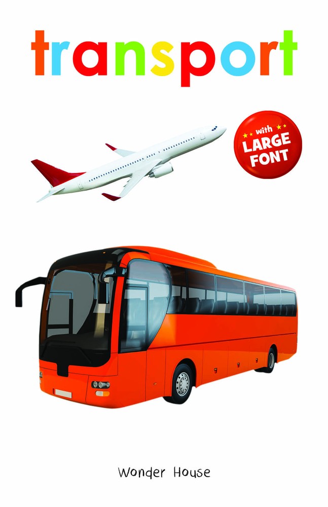 Transport – Early Learning Board Book With Large Font : Big Board Books Series