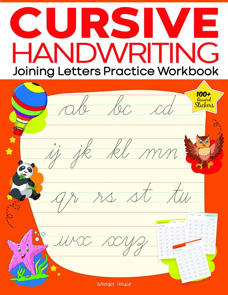 Cursive Handwriting – Joining Letters: Practice Workbook For Children