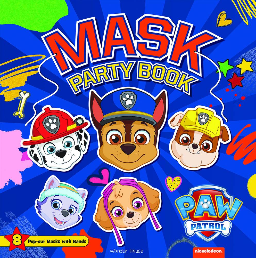 Paw Patrol Mask Party Book: 8 Pop-out Masks With Bands (Put on Your Mask And Turn Into A Super Hero)
