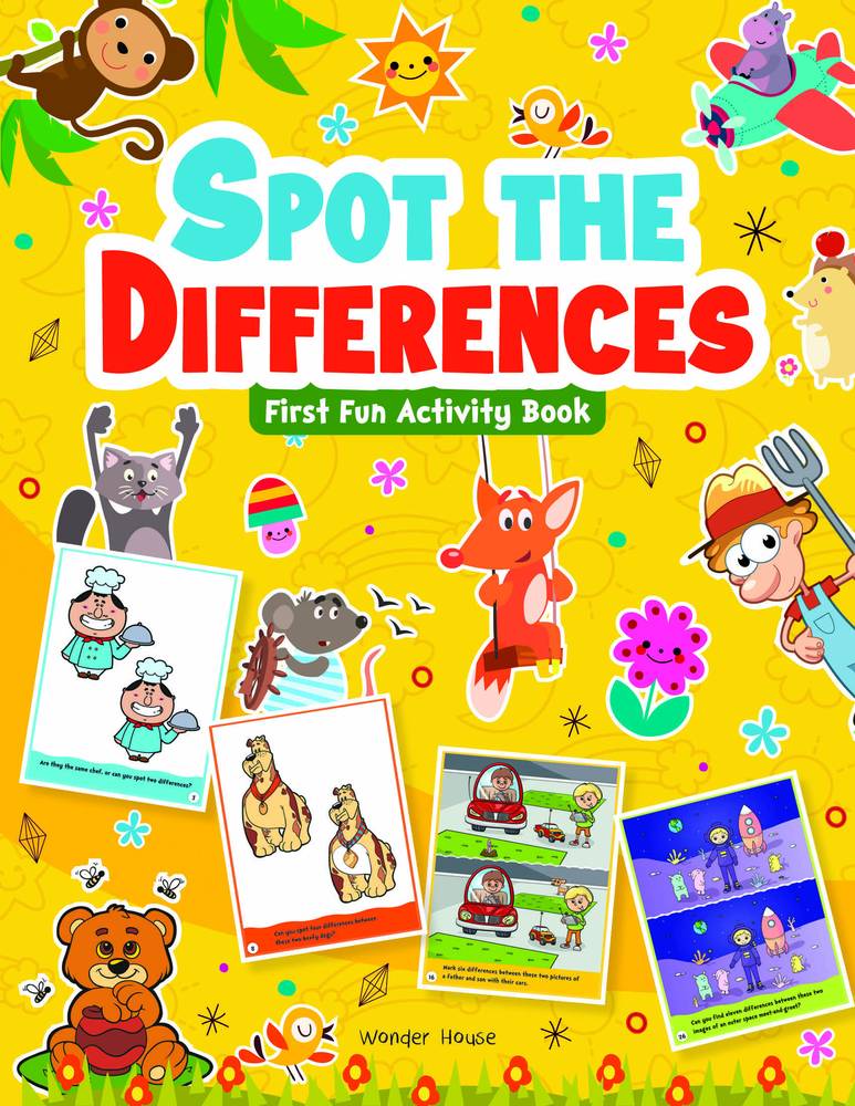 Spot The Difference : First Fun Activity Books For Kids