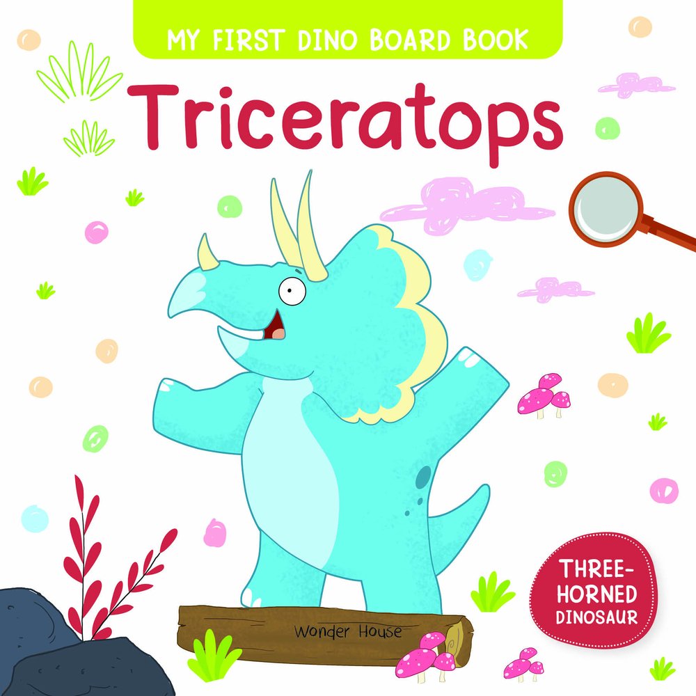 My First Dino Board Book: Triceratops