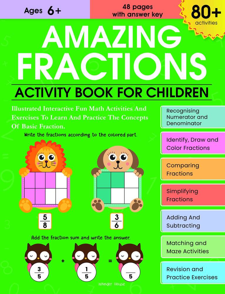 Amazing Fractions Activity Book