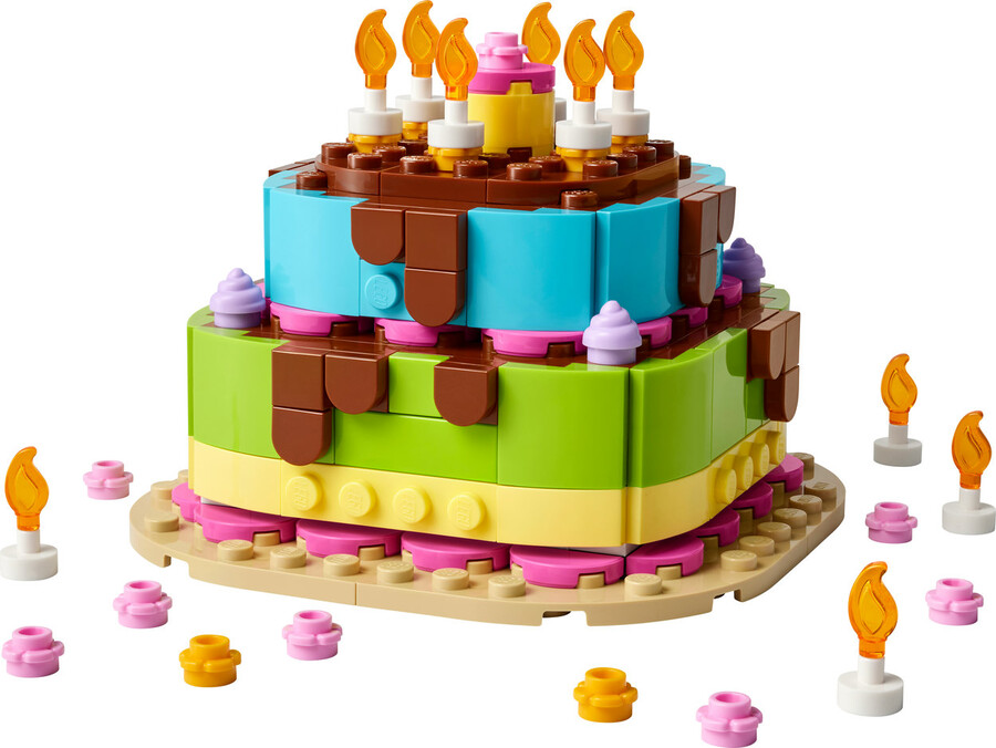 لگو Iconic Birthday Cake کد 40815
