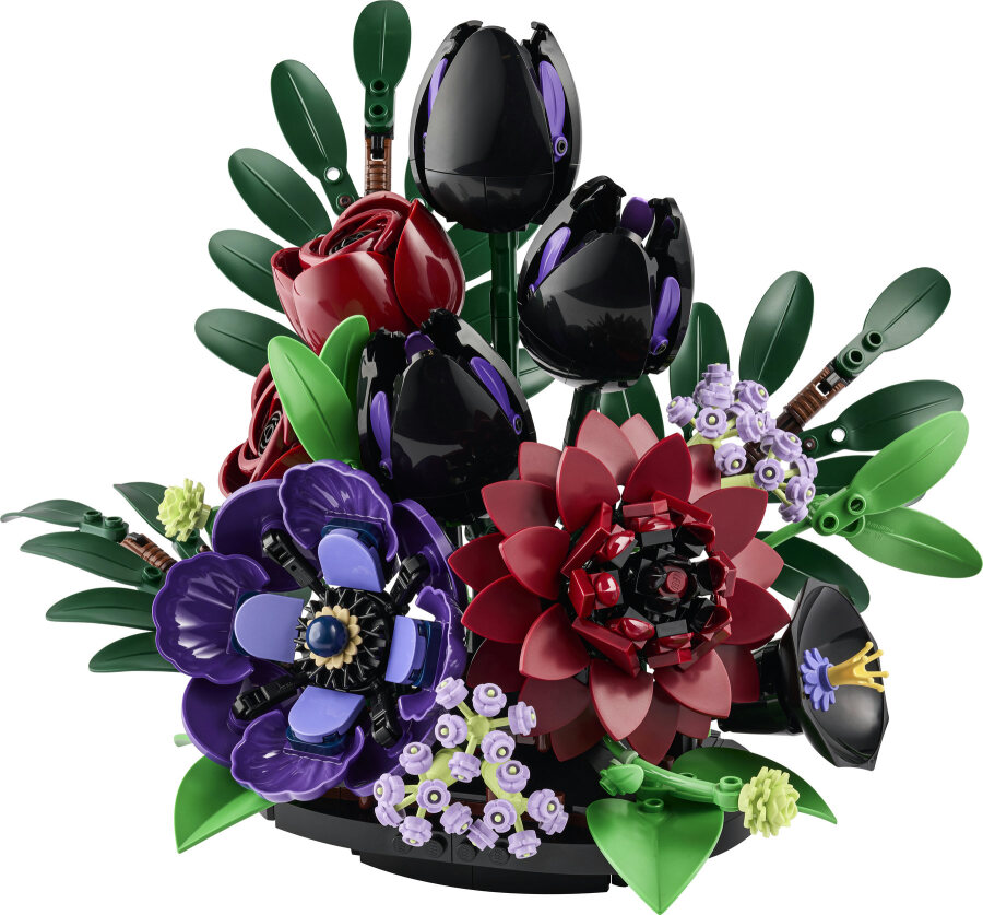 لگو Botanicals Dark Flower Arrangement کد 11513