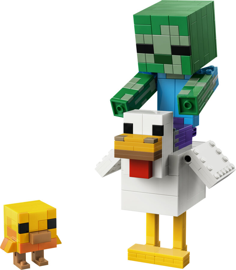 لگو Minecraft Chicken Jockey کد 21582