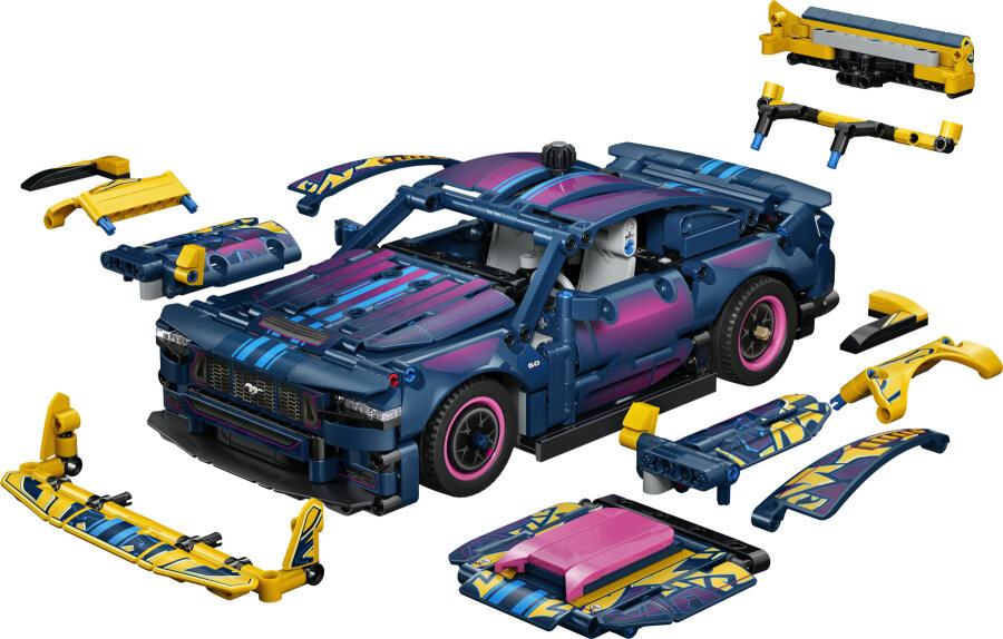 لگو Technic Modified Ford Mustang GT Car کد 42236