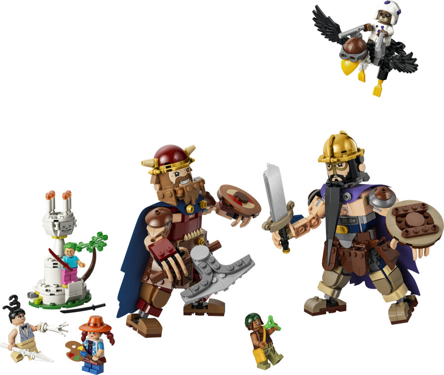 لگو ONE PIECE Dorry vs. Brogy – Giants of Little Garden کد 75644
